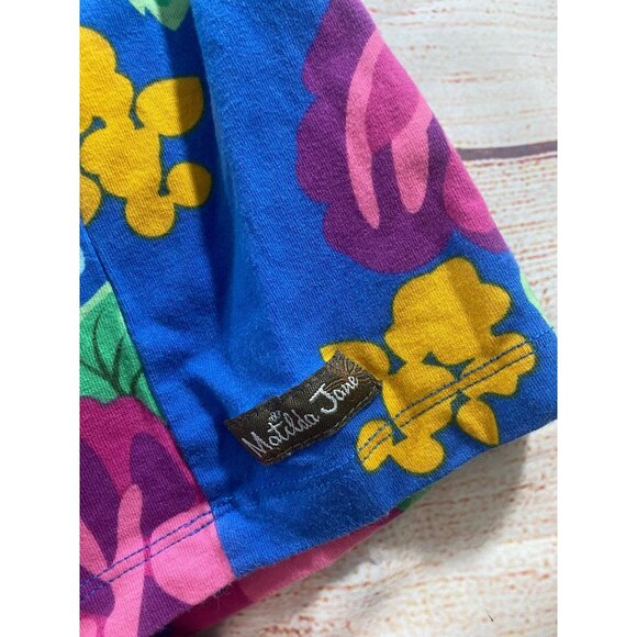 Matilda Jane Women's Blue Flordal Dream Weaver Maxi Dress - Large - Picture 2 of 10